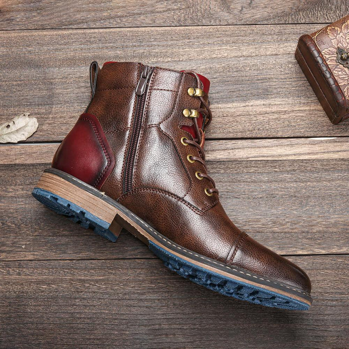 Demano™ | Premium Handmade Leather Oxford Boots for Men