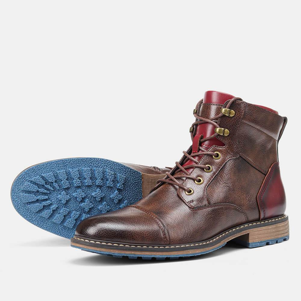 Demano™ | Premium Handmade Leather Oxford Boots for Men