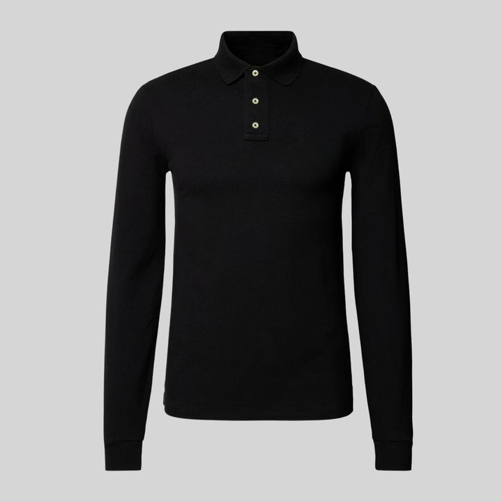 Friedrich™ | Polo Casual Elegante a Maniche Lunghe