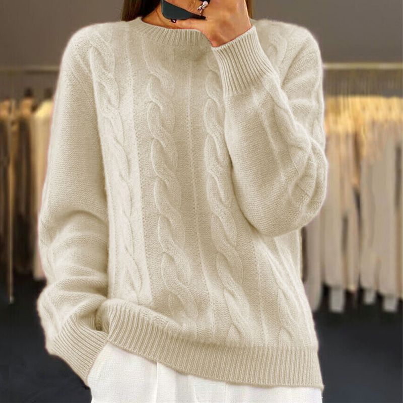 Nathalie - Mysig Knitted Sweater