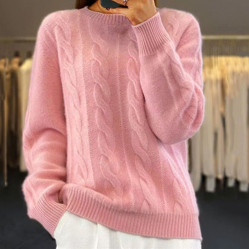 Nathalie - Mysig Knitted Sweater