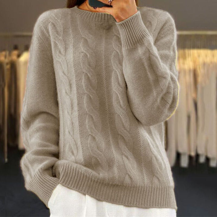 Nathalie - Mysig Knitted Sweater